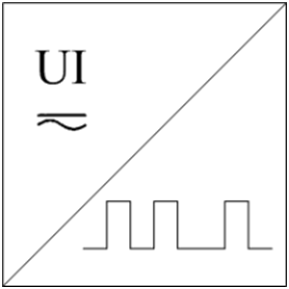 數(shù)字量輸出的變頻功率傳感器標(biāo)識(shí)符號(hào) 數(shù)字量輸出的變頻功率傳感器標(biāo)識(shí)符號(hào)