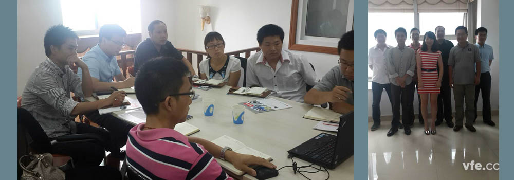 與蘇州詠繹儀器儀表有限公司工作人員技術(shù)交流會(huì)現(xiàn)場(chǎng)