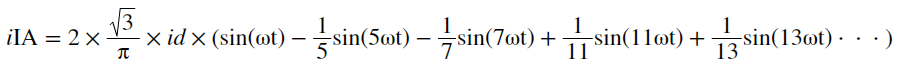 第一整流橋網(wǎng)側(cè)電流傅里葉級數(shù)展開 第一整流橋網(wǎng)側(cè)電流傅里葉級數(shù)展開