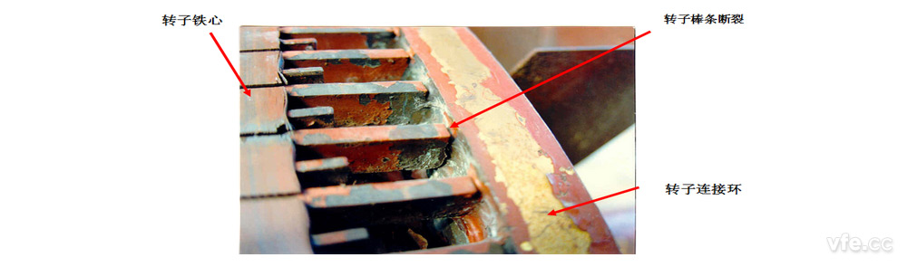 鼠籠轉(zhuǎn)子焊點(diǎn)斷開 鼠籠轉(zhuǎn)子焊點(diǎn)斷開