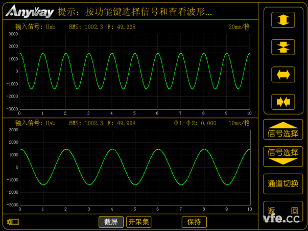 靜電放電抗干擾度試驗(yàn)后波形 靜電放電抗干擾度試驗(yàn)后波形