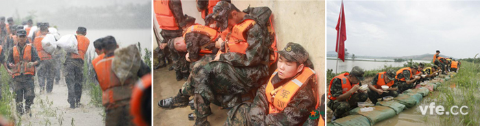 抗洪救災(zāi)的軍人 抗洪救災(zāi)的軍人