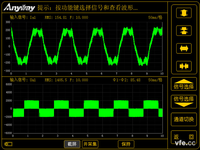 變頻器典型的輸入測(cè)波形 變頻器典型的輸入測(cè)波形