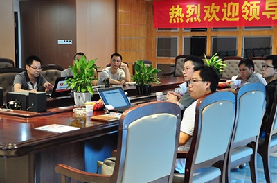 中船重工712所、中國兵器工業(yè)第58研究所綿陽市維博電子于2014年7月14日訪問銀河電氣